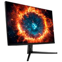 MONITOR GAMER BALAM RUSH HYPER NOVA MHN27Y / 27 PUL / PLANO / 200 HZ / FULL HD / TECNOLOGIA HDR / 1 MS /  2 HDMI +  DP + AUDIO + DC / FREESYNC/G-SYNC / NEGRO / BR-942973