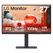 MONITOR PC LG B2B 27BA750-B FHD 27 IPS,USB-C Y RJ45,1920X1080,100HZ,16:9,BRILLO 250NITS,SRGB99%,TR5MS,CONTR 1300:1,KVM,HDMI,DISPLAYPORT,ALTAVOZ 2WX2,INCLINACION-ALTURA-GIRO-PIVOTE,VESA 100X100 MM