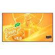 MONITOR DE SEÑALIZACION DIGITAL LG DE 55 PLG USO 24/7 BRILLO 500 NITS, 3840 X 2160 60 HZ, BEZEL UNIFORME 11.4MM, 16 GB EMMC, WEBOS 8.0, 3 HDMI, 1DP, 2 USB 2.0