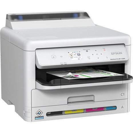 Impresora Empresarial Epson WorkForce Pro WF-C5390 | 34 ppm, Bolsas de Tinta, Wi-Fi + Red, Dúplex, Tamaño Oficio