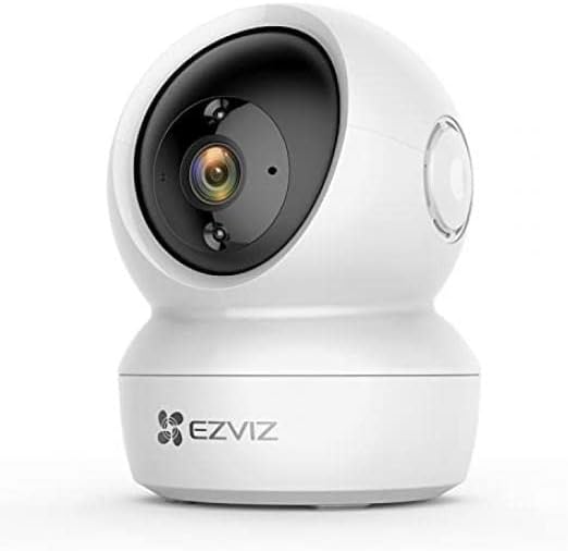 Cámara Interior EZVIZ CS-C6N 3K (5MP) | PT 360°, Visión Nocturna Inteligente, IA con Detección de Personas, Audio Bidireccional