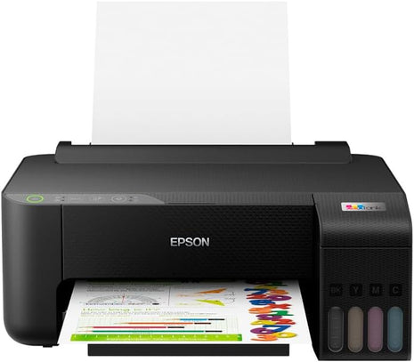Impresora Epson EcoTank L1250 | Tinta Continua, Wi-Fi + Wi-Fi Direct, 33 ppm Negro / 15 ppm Color, Diseño Compacto