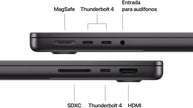 MACBOOK PRO 14 PULGADAS/CHIP M5 DE APPLE CON 10CPU Y 10GPU/24GB/1TB SSD/3 PUERTOS THUNDERBOLT 4/AD USB-C 70W/MAGIC KEYBOARD CON TOUCH ID/PLATA