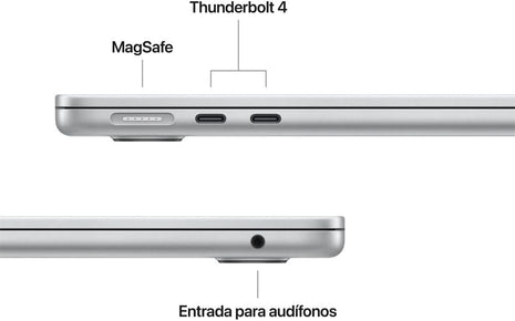 MacBook Air 13" | Apple M5 Chip (10-core CPU, 10-core GPU), 16GB RAM, 1TB SSD, Plata