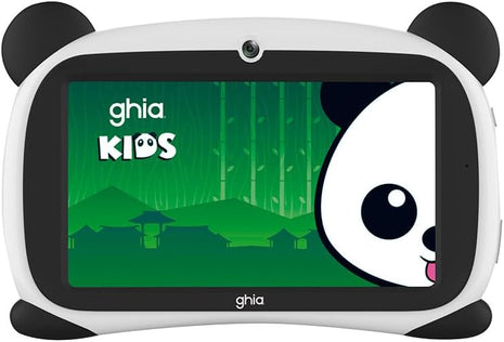 Tablet Kids Panda Ojos Verdes 7" | Pentacore, 4GB RAM, 64GB, Android 15, USB-C, Wi-Fi