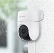 Cámara Exterior EZVIZ CS-C8C 4K (8MP) | PT 360°, Visión Nocturna a Color, IA con Detección de Personas/Vehículos, IP65