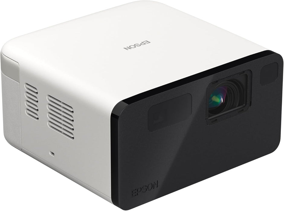 Mini Proyector Láser Epson EpiqVision EF21 | Google TV Integrado, 1000 Lúmenes, 3LCD, Wi-Fi, Bluetooth 5.0, Blanco Diamante