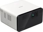 Mini Proyector Láser Epson EpiqVision EF21 | Google TV Integrado, 1000 Lúmenes, 3LCD, Wi-Fi, Bluetooth 5.0, Blanco Diamante