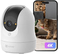 Cámara Interior EZVIZ C6N 4K (8MP) | PT 360°, Resolución Ultra HD, IA con Detección Inteligente, Audio de Dos Vías, RJ45