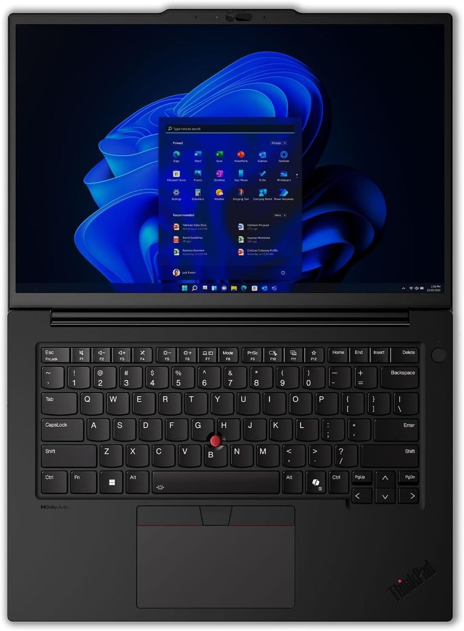 Lenovo ThinkPad P14s Gen 5 Workstation | Intel Core Ultra 7 155H, NVIDIA RTX 500 Ada 4GB, 16GB DDR5, 512GB SSD, Win 11 Pro