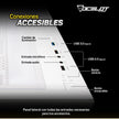 Gabinete Ocelot Gaming W-Cube 2 | Mid Tower, Cristal Templado Frontal/Lateral, 3 Ventiladores ARGB, Blanco