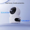 Cámara Interior EZVIZ H7c Dual | Doble Lente (Fija + PT), Resolución 2K+2K, Visión 360°, IA con Detección de Personas, Wi-Fi