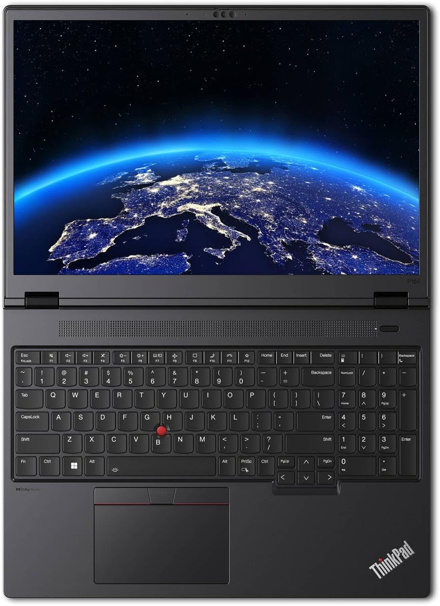 Lenovo ThinkPad P16v Gen 2 Workstation | Intel Core Ultra 9 185H, NVIDIA RTX 1000 Ada 6GB, 32GB DDR5, 1TB SSD, Win 11 Pro