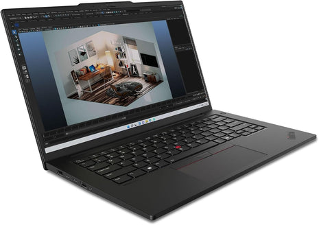 Lenovo ThinkPad P14s Gen 5 Workstation | Intel Core Ultra 7 155H, NVIDIA RTX 500 Ada 4GB, 16GB DDR5, 512GB SSD, Win 11 Pro