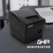Impresora Térmica Ghia GTP582 | 58mm, USB/RJ11, Autocortador, 125mm/s, Color Negro