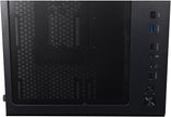 Gabinete Ocelot Gaming Glass Hunter 3 | Mini Tower, Triple Cristal Templado, Listo para MB BTF, 3 Ventiladores, Negro