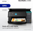 Multifuncional Epson EcoTank L4360 | Tinta Continua, Wi-Fi Direct, 15 ppm Negro / 8 ppm Color, USB