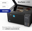 Multifuncional Epson EcoTank L4360 | Tinta Continua, Wi-Fi Direct, 15 ppm Negro / 8 ppm Color, USB