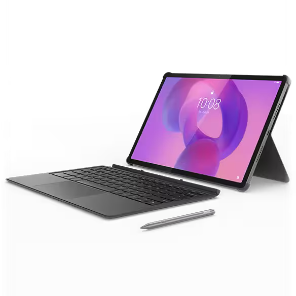 Lenovo Tab Pro 12.7" Bundle | Dimensity 8300, 8GB RAM, 256GB, Pantalla 3K, Incluye Teclado y Pluma, Metal