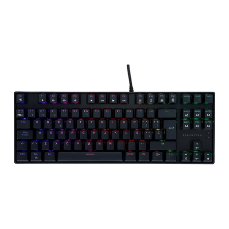 Teclado Gamer Balam Rush Dominate GK560 | TKL 88 Teclas, RGB, Multimedia, USB, Español, Negro
