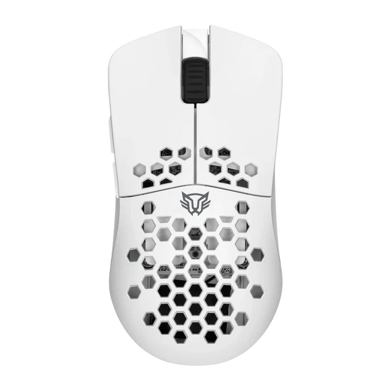Mouse Gamer Balam Rush Speeder Light MG969 | Triple Conexión (Bluetooth, Inalámbrico, USB), 5000 DPI, 7 Botones, RGB, Blanco
