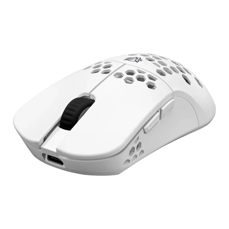 Mouse Gamer Balam Rush Speeder Light MG969 | Triple Conexión (Bluetooth, Inalámbrico, USB), 5000 DPI, 7 Botones, RGB, Blanco