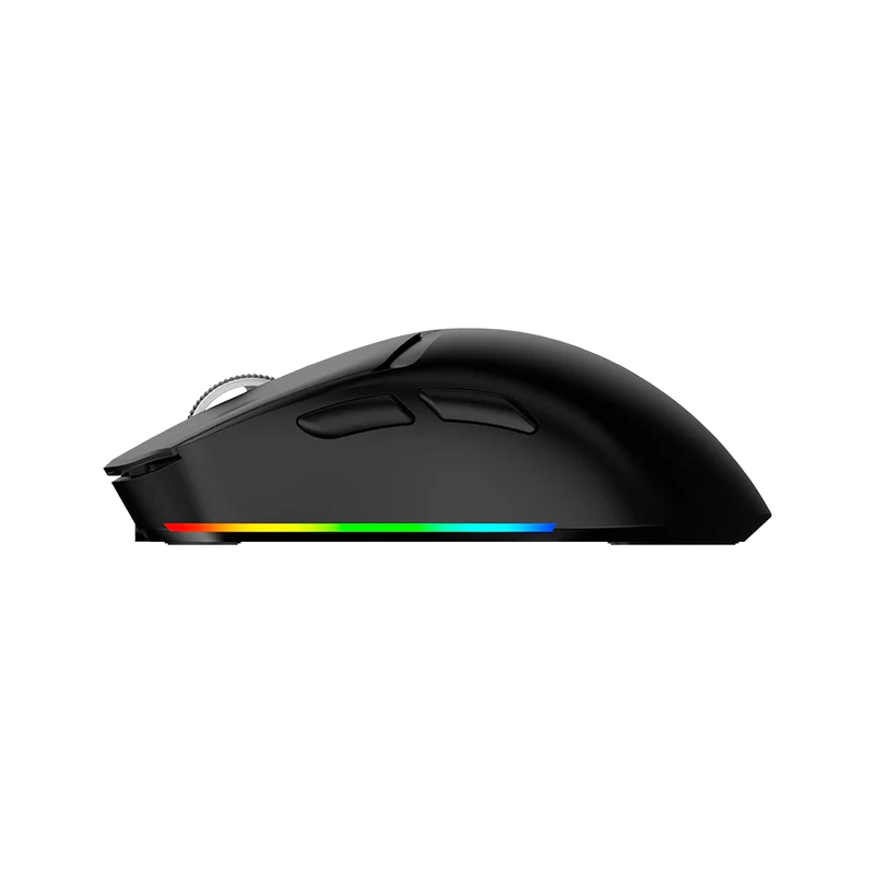 Mouse Gamer Balam Rush Drift Pro MG7 | Dual Inalámbrico y Alámbrico, 26,000 DPI, Recargable, RGB Dinámico, Negro