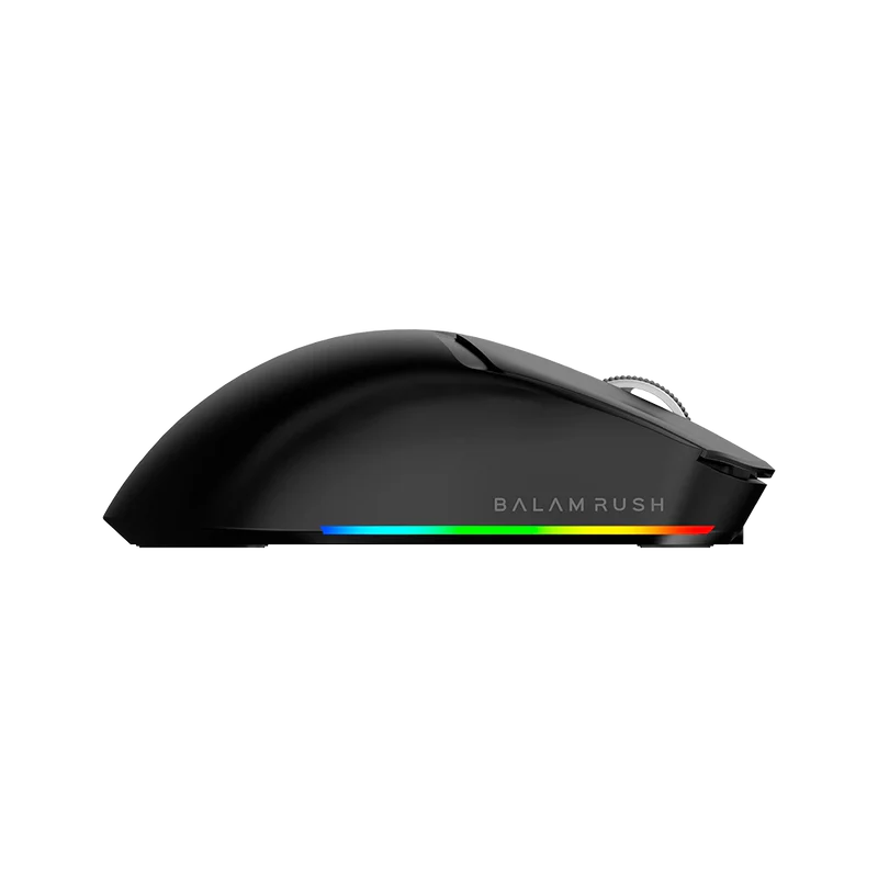 Mouse Gamer Balam Rush Drift Pro MG7 | Dual Inalámbrico y Alámbrico, 26,000 DPI, Recargable, RGB Dinámico, Negro