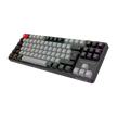Teclado Mecánico Gamer Balam Rush Level Pro GK990 | Inalámbrico Dual (2.4GHz + BT 5.0) + USB-C, Conecta 5 Dispositivos, RGB, TKL Español