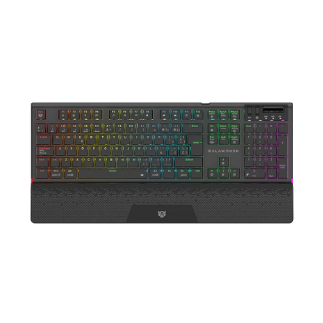 Teclado Mecánico Gamer Balam Rush Dominate Expert GK979I | Negro, Inalámbrico Dual (BT + 2.4GHz), RGB, 105 Teclas, Español