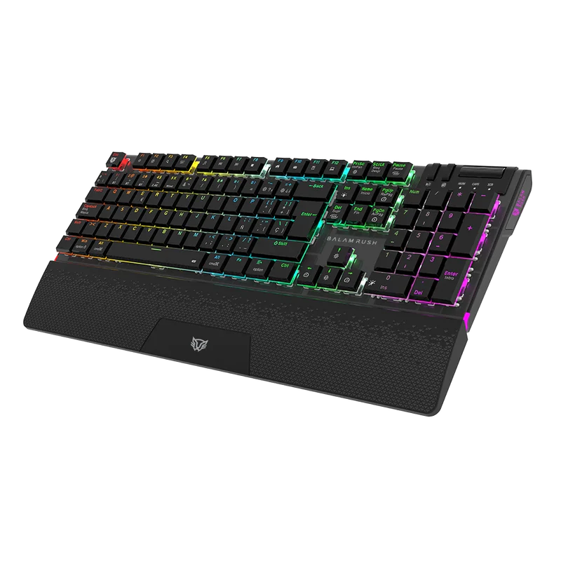 Teclado Mecánico Gamer Balam Rush Dominate Expert GK979I | Negro, Inalámbrico Dual (BT + 2.4GHz), RGB, 105 Teclas, Español