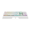 Teclado Mecánico Gamer Balam Rush Dominate Expert GK979I | Blanco, Inalámbrico Dual (BT + 2.4GHz), RGB, 105 Teclas, Español