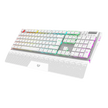 Teclado Mecánico Gamer Balam Rush Dominate Expert GK979I | Blanco, Inalámbrico Dual (BT + 2.4GHz), RGB, 105 Teclas, Español
