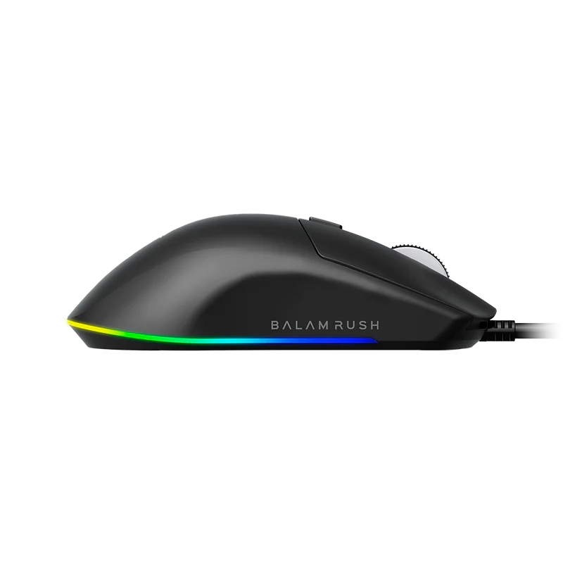 Mouse Gamer Balam Rush Drift Plus MG3 | Alámbrico USB, 7200 DPI Ajustable, 6 Botones, RGB Dinámico, Negro