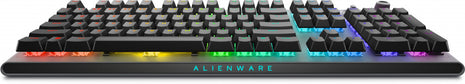 Teclado Mecánico Gaming Alienware AW920K | Tri-Mode (Inalámbrico, BT, USB), RGB AlienFX, Switches Cherry MX Red