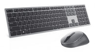 Kit de Teclado y Mouse Dell Premier KM7321W | Multidispositivo (3 Equipos), Inalámbrico + Bluetooth, Gris Titán