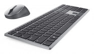 Kit de Teclado y Mouse Dell Premier KM7321W | Multidispositivo (3 Equipos), Inalámbrico + Bluetooth, Gris Titán