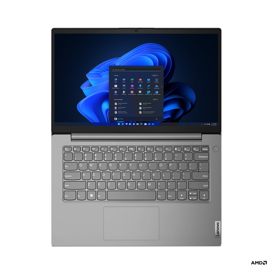 Lenovo V14 G4 AMN | AMD Ryzen 5 7520U, 14" FHD, 16GB LPDDR5, 512GB SSD, Win 11 Pro, Artic Grey