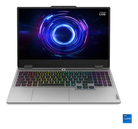 Lenovo LOQ 15 | Intel Core i5-12450HX, NVIDIA RTX 4050 6GB, 15.6" FHD 144Hz, 16GB DDR5, 1TB SSD, Luna Grey
