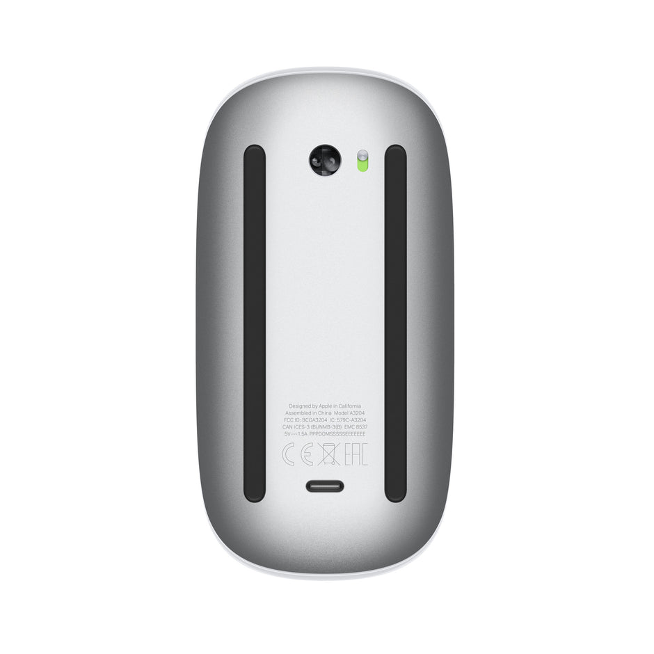 Apple Magic Mouse (Modelo 2024) | Superficie Multi-Touch, Recargable vía USB-C, Bluetooth, Blanco