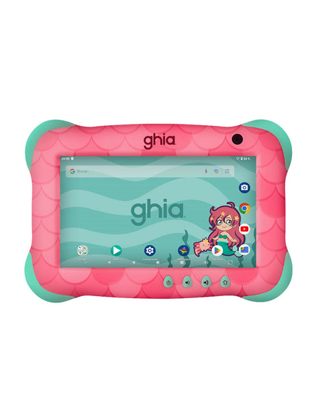 Tablet GHIA Kids 7" Sirena | Quadcore, 2GB RAM, 32GB, Android 13 Go, Wi-Fi, Edición Especial
