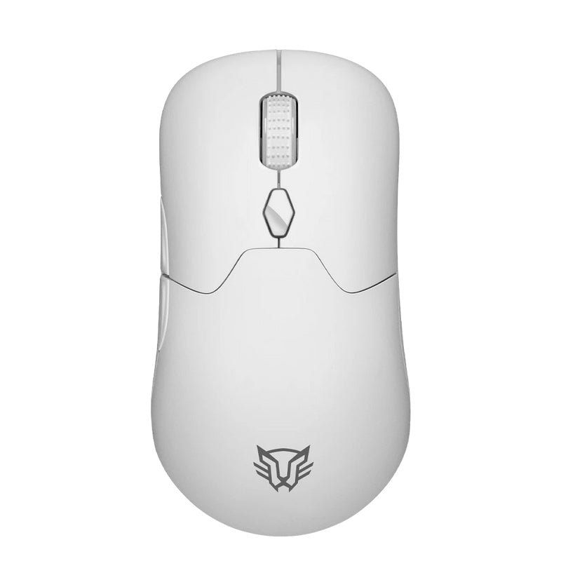 Mouse Gamer Balam Rush Speeder Perform MG979 | Triple Conexión, 5000 DPI, Carcasas Intercambiables, RGB, Blanco
