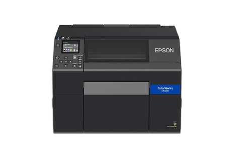 Impresora de Etiquetas a Color Epson ColorWorks CW-C6500AU | 8", Inyección de Tinta, USB/Ethernet, Cortador Automático