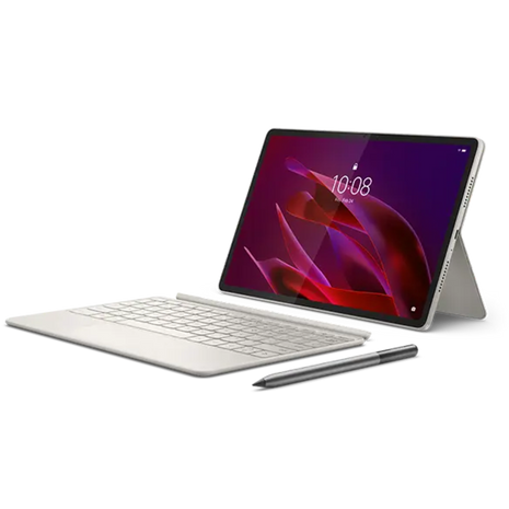 Lenovo Yoga Tab 11.1" | Snapdragon 8 Gen 3, 12GB RAM, 256GB, Pantalla 3.2K, Android 15, Seashell