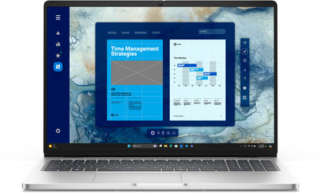 Dell Pro 16 | Intel Core Ultra 7 155U, 16" FHD+, 16GB RAM, 512GB SSD, Win 11 Pro, Plata