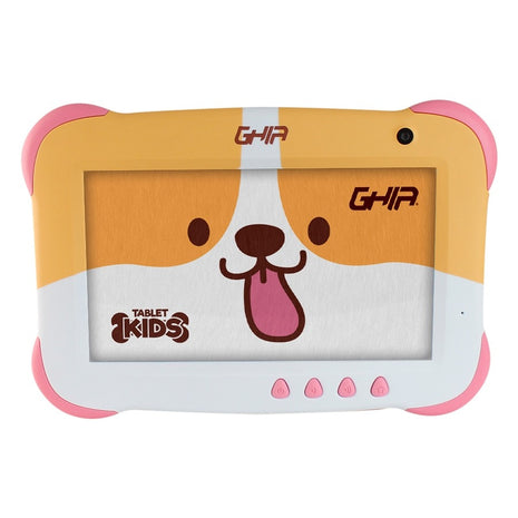 Tablet GHIA Kids 7" Edición Perrito | Quadcore, 1GB RAM, 16GB, Android 9, Wi-Fi