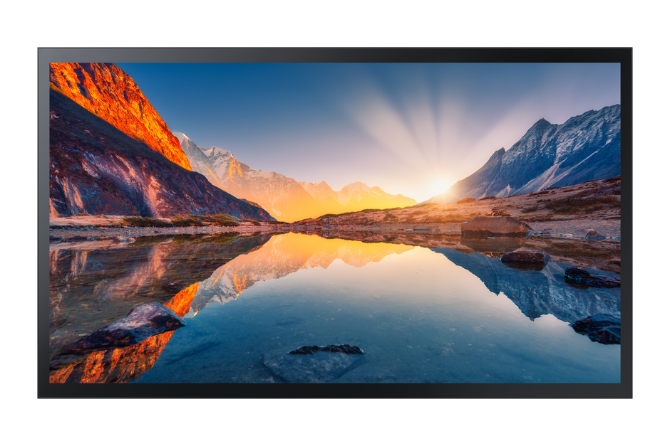 Samsung QMB-T 43" | Monitor Táctil de Señalización Digital, 4K UHD, 500 nits, IP5x, Wi-Fi, Operación 24/7