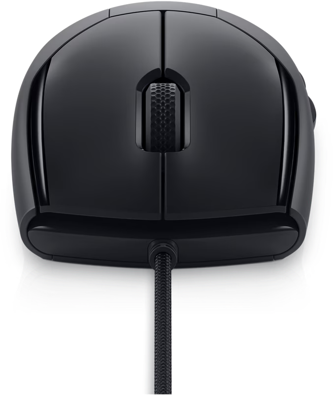 Mouse Gaming Dell Alienware AW320M | Alámbrico USB, 19,000 DPI, Diseño Ligero, Iluminación RGB, Negro