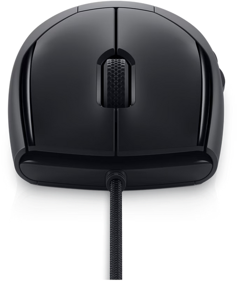 Mouse Gaming Dell Alienware AW320M | Alámbrico USB, 19,000 DPI, Diseño Ligero, Iluminación RGB, Negro
