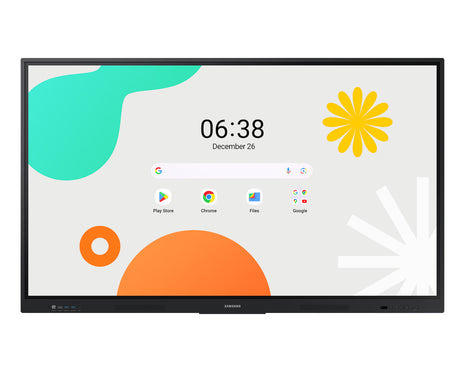 Samsung 75" WA75F | Monitor Interactivo de Señalización Digital, 4K UHD, Android OS, Wi-Fi, Touch